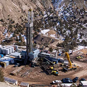 frac site