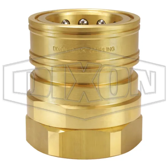 V-Series Valved Female Coupler