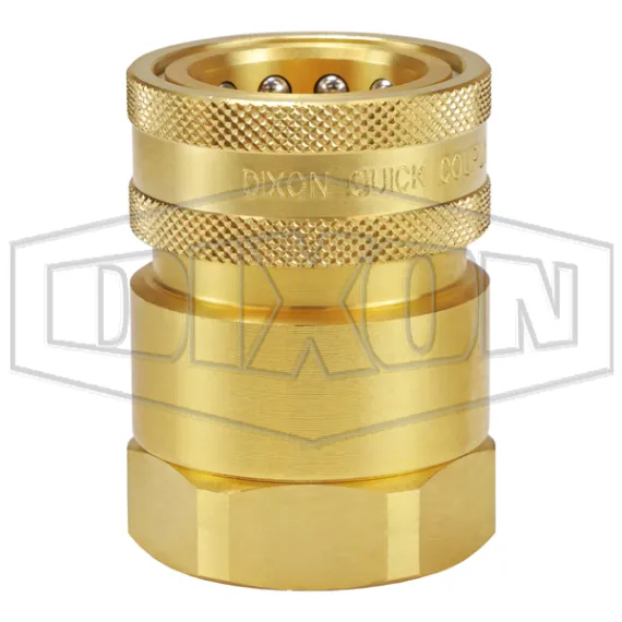 V-Series Valved Female Coupler | Dixon