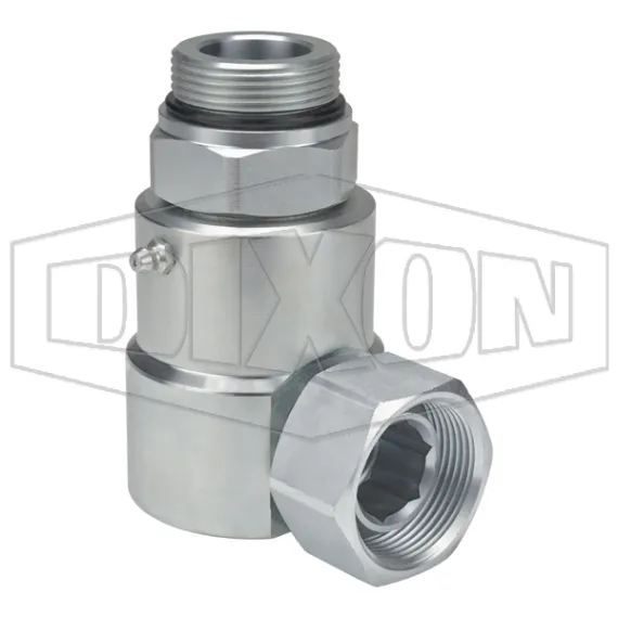Super Swivels® Male ORB x Female NPSM 90° Elbow Inline Swivel