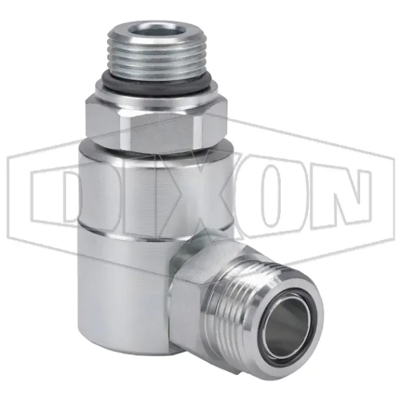 Super Swivels® Male ORB x Male Face Seal 90° Elbow