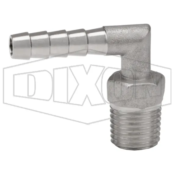 Male NPT x Hose Barb 90° Elbow