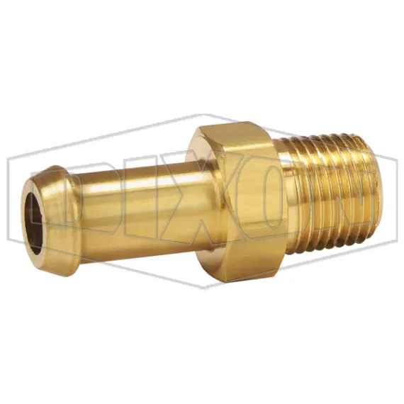 Male NPTF x Beaded Hose Barb