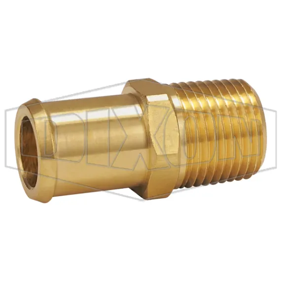 Male NPTF x Beaded Hose Barb