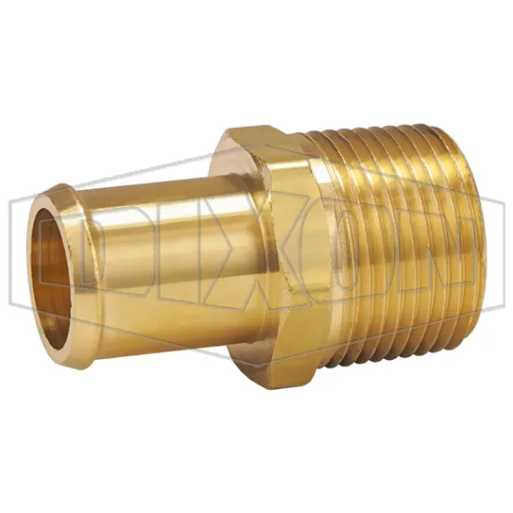 Male NPTF x Beaded Hose Barb