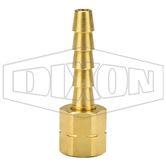 Acetylene Coupling Left Hand Thread x Hose Shank