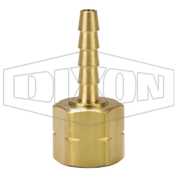 Acetylene Coupling Left Hand Thread x Hose Shank