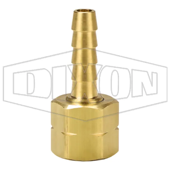 Acetylene Coupling Left Hand Thread x Hose Shank
