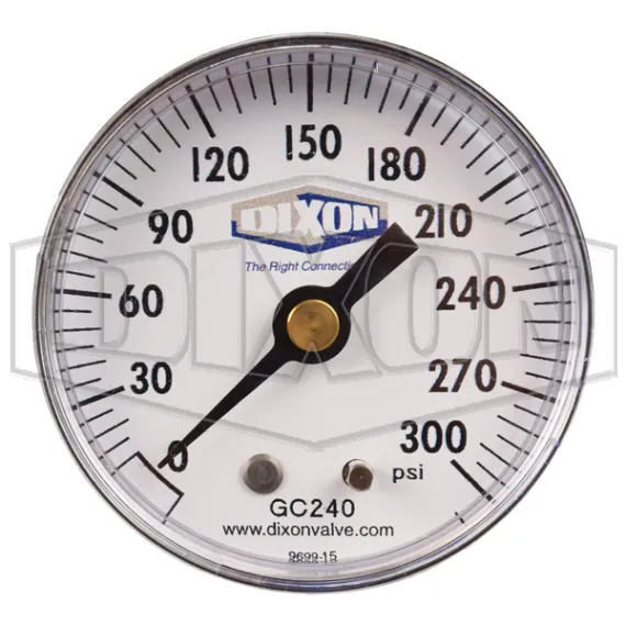 ABS Standard Dry Center Back Mount Gauge | Dixon