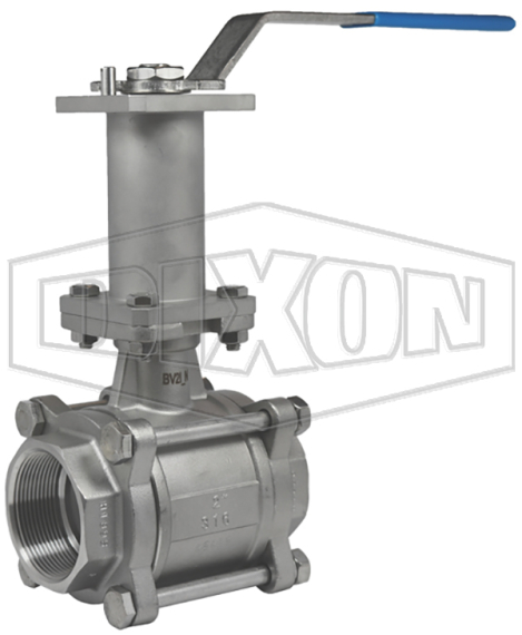 Series MBVSE Manual Ball Valve with Stem Extension 1/2 - 2 Sizes ·  Plast-O-Matic Valves, Inc.