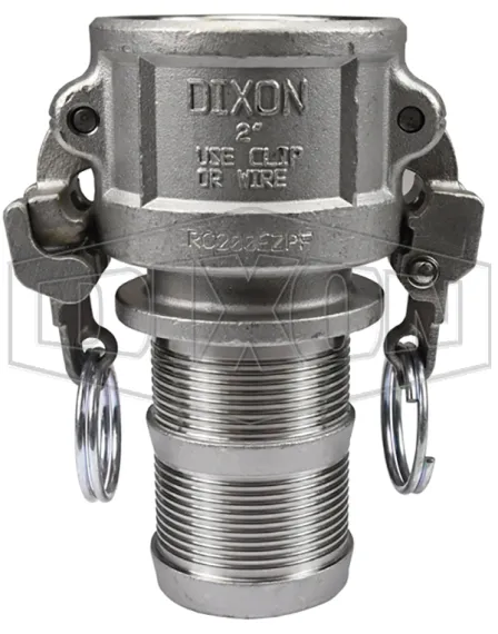 EZ Boss-Lock Cam & Groove/Camlock Type C Coupler x Phono Finish