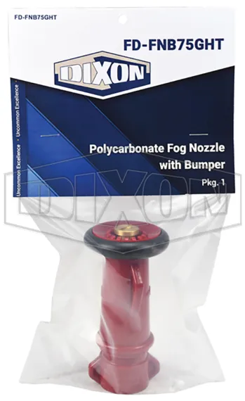Polycarbonate Fog Nozzle with Bumper | Dixon