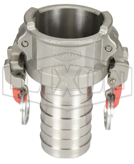 Vent-Lock® Safety EZ Boss-Lock Cam & Groove Type C Coupler x Hose