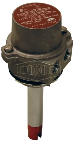 FloTech® ROM Type Overfill Red and Black, 2-Wire System Detection Sensor