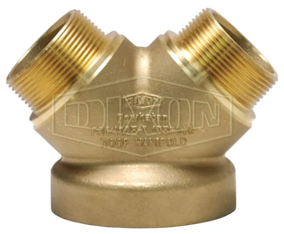 two way male outlet-roof connections