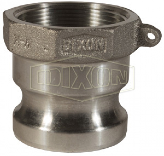 3" P... Dixon G300-A-AL Aluminum A380 Global Type A Cam and Groove Hose Fitting 