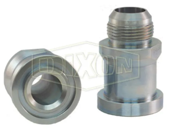 Straight Flange x Male JIC Hydraulic Adapter | Dixon