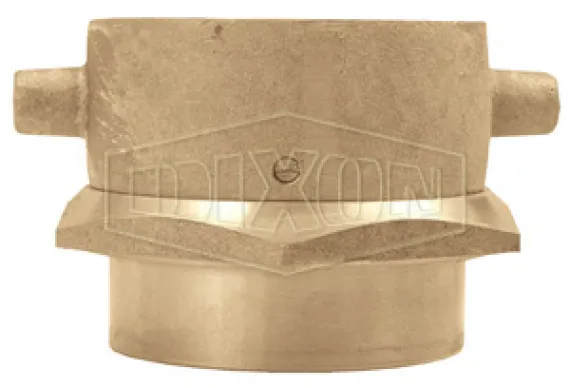 Open Snoot Brass Female Swivel Adapter - Pin Lug | Dixon