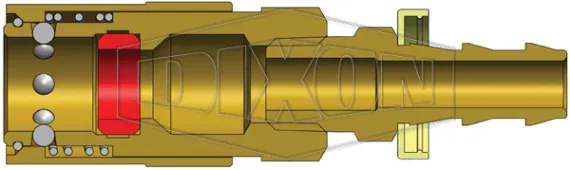 cm-b unvalved coupler 3d half