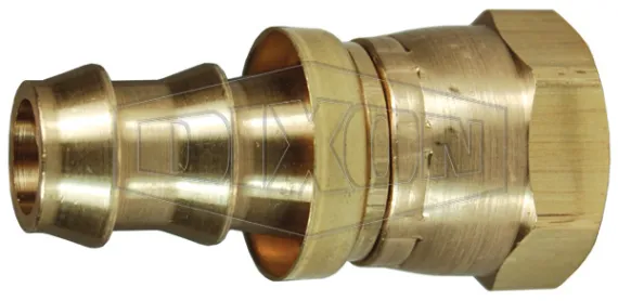 female swivel hose barb