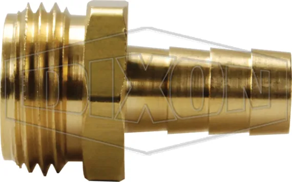 garden hose fittings ght male couplings with round nut brass