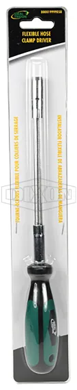 Flexible hose clamp driver