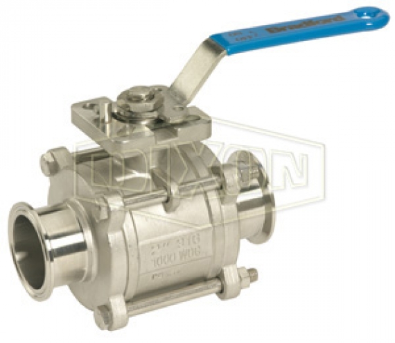 Clamp Lateral Dixon B28AMP-R200 Stainless Steel 316L Sanitary Fitting 2 Tube OD 2 Tube OD Dixon Valve & Coupling