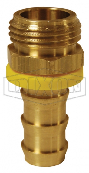 Dixon Valve & Coupling 3/4 NPT, Universal Hose Coupling with Male NPT Ends  Malleable Iron MSCAM7 - 48440606