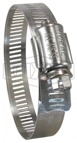 Marine Grade ALL Stainless Steel Hose Clamps