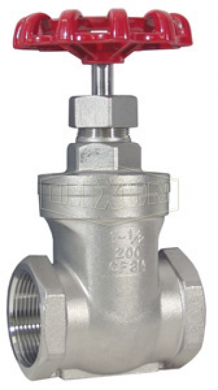 GATE VALVE 1/2" NPT 200 WOG 316 STAINLESS STEEL FACTORY NEW <303.WH 