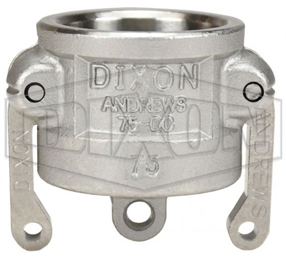 Dust Cap Dixon 75-DC-AL Aluminum 356T6 Type DC Cam and Groove Hose Fitting 3/4