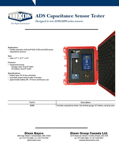 ADS Capacitance Sensor Tester