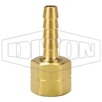 Acetylene Coupling Left Hand Thread x Hose Shank