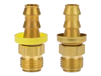 Male SAE Inverted Flare Swivel x Push-on Hose Barb