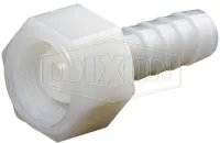 plastic barbs and inserts tuff lite female 45 degree sae/37 degree jiv swivel x hose barb
