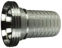 male DIN imperial holedall crimp stem