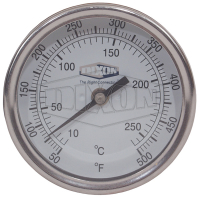 MT500 Dixon Valve Magnetic Surface Mount Thermometer with a 2