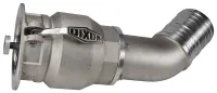 vapor coupler with hose shank