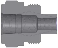 15k threaded nipple