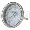 Model 30 Bi-Metal Back Connected 3" Face Thermometer