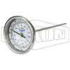 Model 30 Bi-Metal Back Connected 3" Face Thermometer