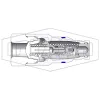 HTE-Series Correct Connect® Under Pressure Flush Face Female Plug CAD 