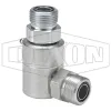 Super Swivels® Male Face Seal x Male Face Seal 90° Elbow