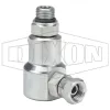 Super Swivels® Male ORB x Female NPSM 90° Elbow Inline Swivel