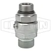 Super Swivels® Male ORB x Male Face Inline Swivel