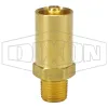 Grease Whip Male NPT Chamfered Base Hose Fitting