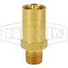 Grease Whip Male NPT Solid Base Hose Fitting
