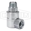 Super Swivels® Male NPTF x Female NPSM 90° Elbow Inline Swivel