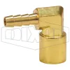 Female NPTF x Hose Barb 90° Elbow