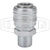 M-Series ARO Pneumatic Automatic Male Threaded Coupler